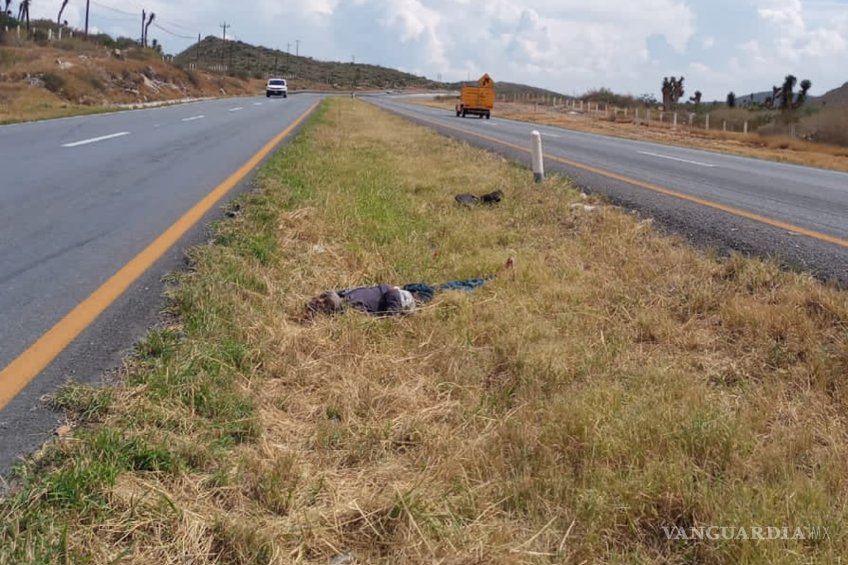 Encuentran persona sin vida en carretera Torreón-Saltillo