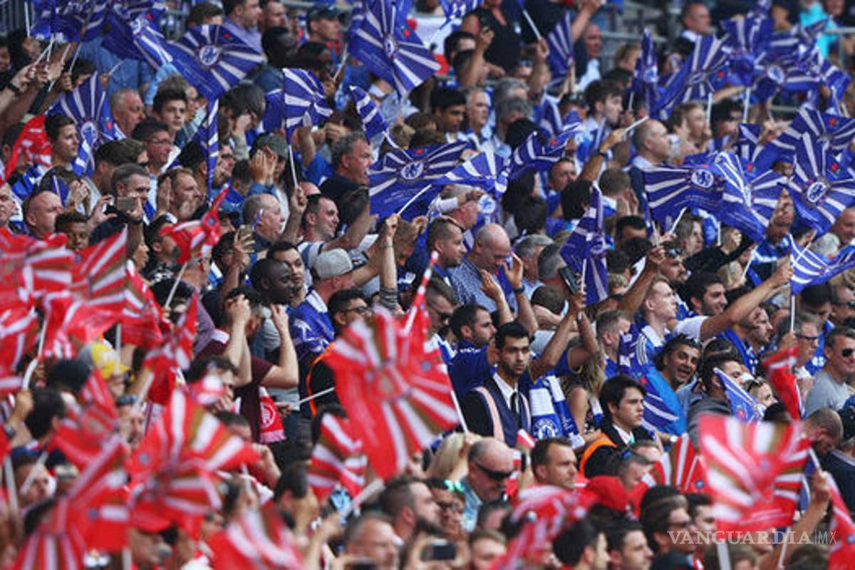 Reparten sólo 6 mil entradas para el Arsenal y el Chelsea en un estadio con capacidad de casi 69 mil espectadores
