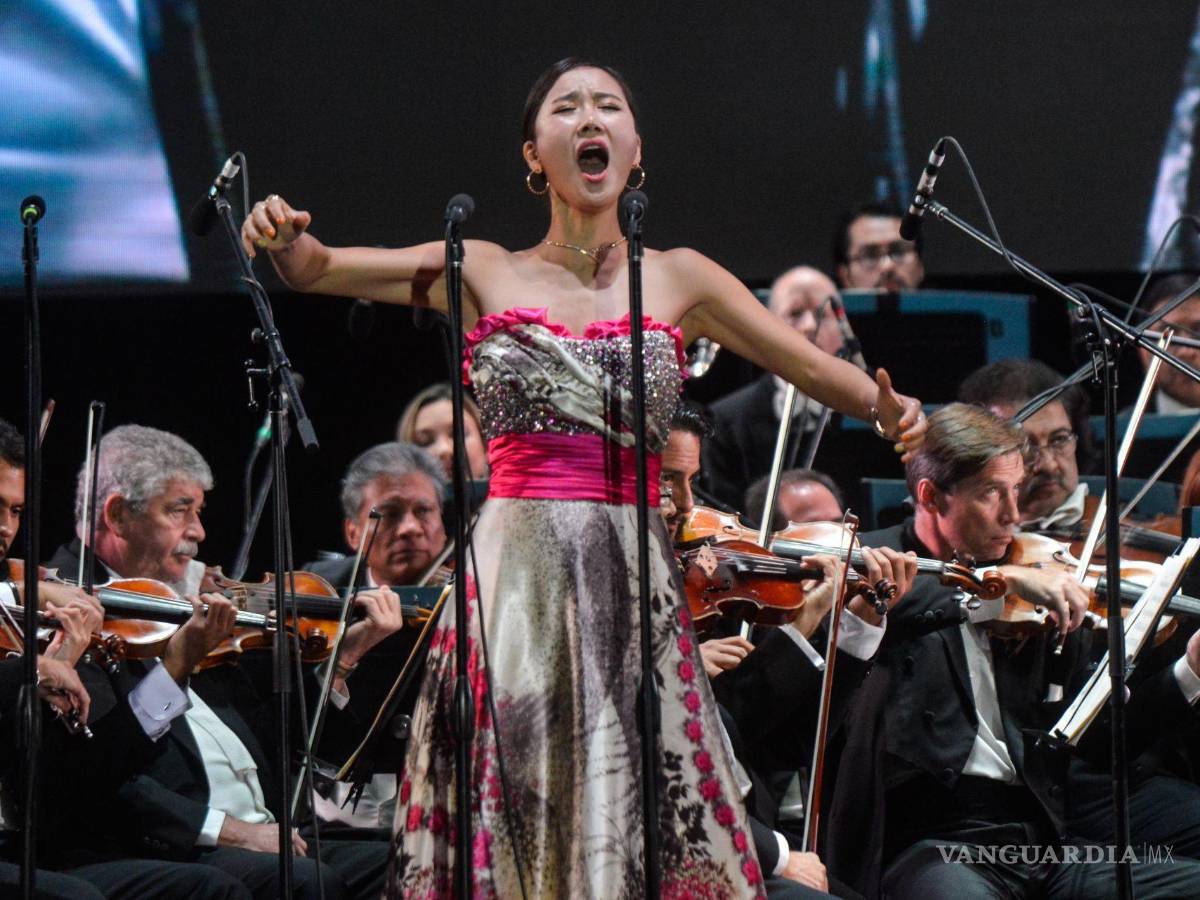 $!La soprano surcoreana, Hera Hyesang Park y la Orquesta Filarmónica de la Ciudad de México, en la 50 edición del Festival Internacional Cervantino.