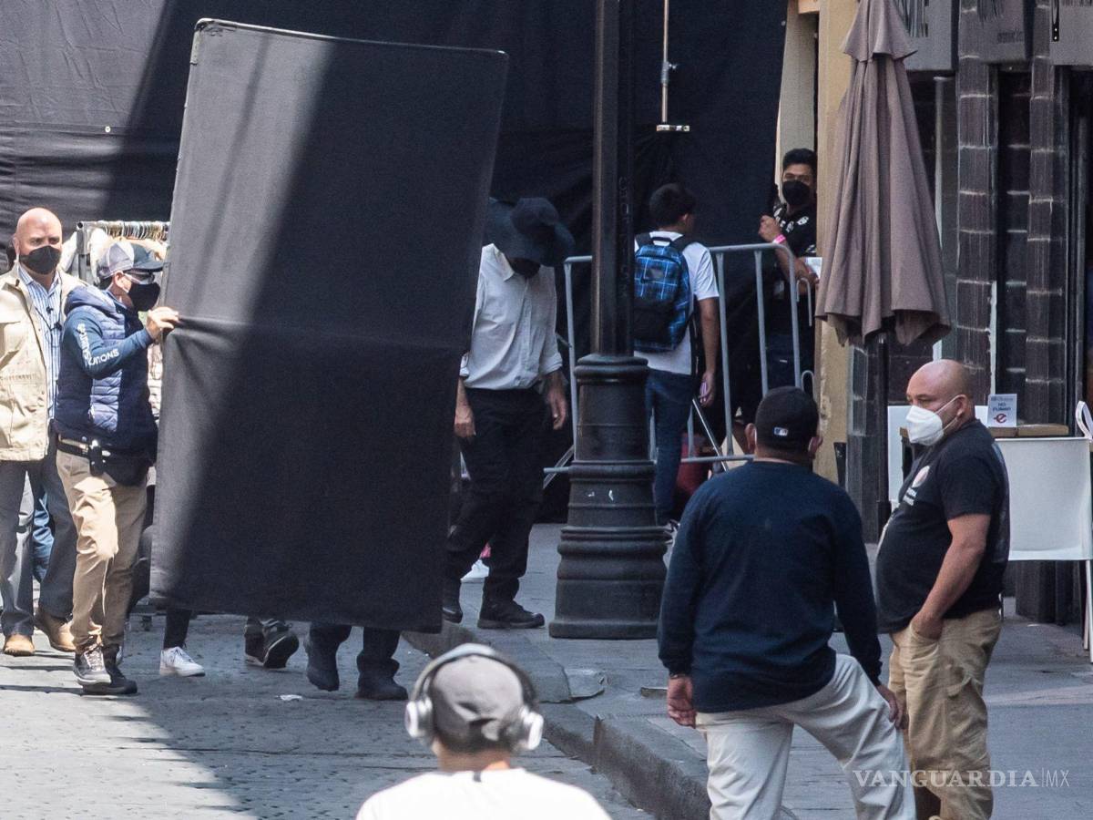 $!Tercer día de rodaje del nuevo filme del director Alejandro González Iñárritu. Cuartoscuro/Mario Jasso