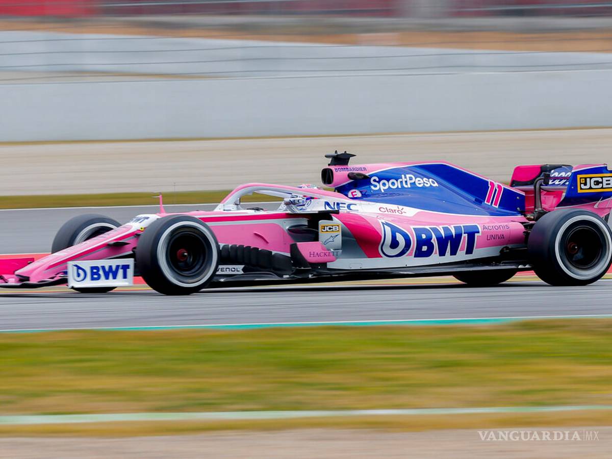 $!'Checo' Pérez terminó séptimo en Cataluña