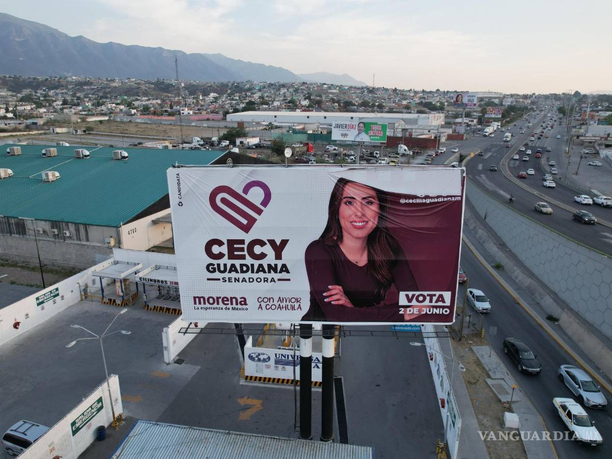 $!Todos los espectaculares de la 4T son para un candidato en particular, ya sea que vaya solo por Morena o en coalición, ninguno es para un llamado genérico a votar.