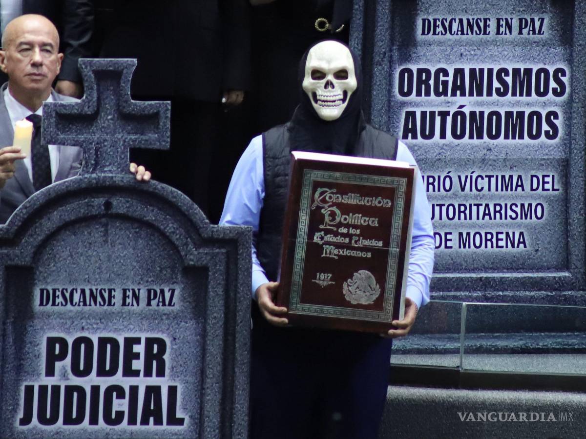 $!La oposición cuestionó que con esta reforma se busca dar la puntilla a la capacidad que hoy tiene el Poder Judicial de garantizar la constitucionalidad de las leyes.