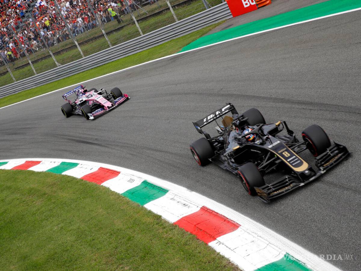 $!'Checo' hace carrerón y termina séptimo en el GP de Italia