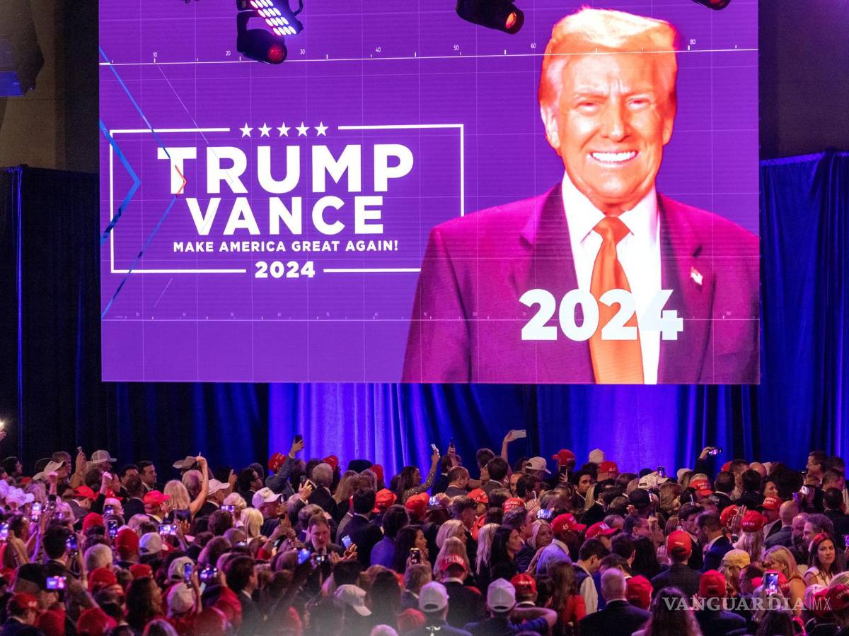 $!En un discurso de victoria en West Palm Beach, Florida, DonaldTrump declaró que era el líder del “más grande movimiento político de todos los tiempos”.