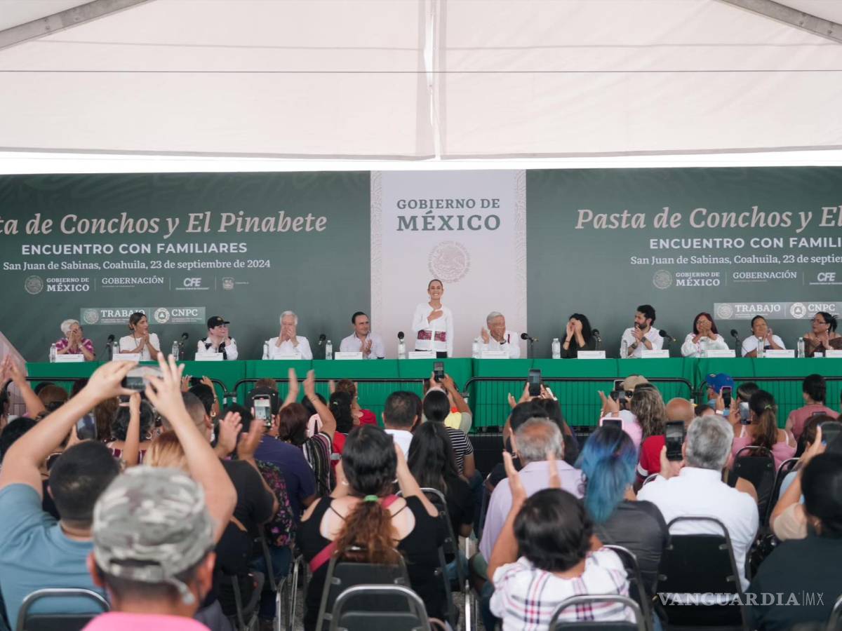 $!Los familiares de los mineros agradecieron el esfuerzo que se ha hecho para rescatar los restos humanos.