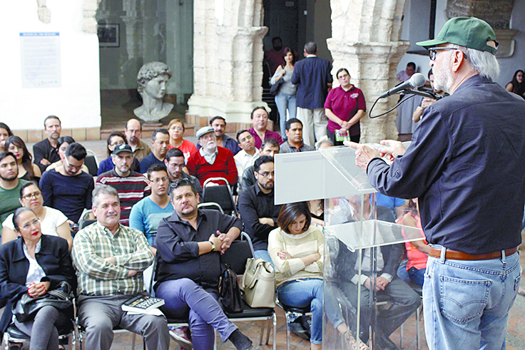 $!Reconocen legado de Felipe Cazals en Saltillo