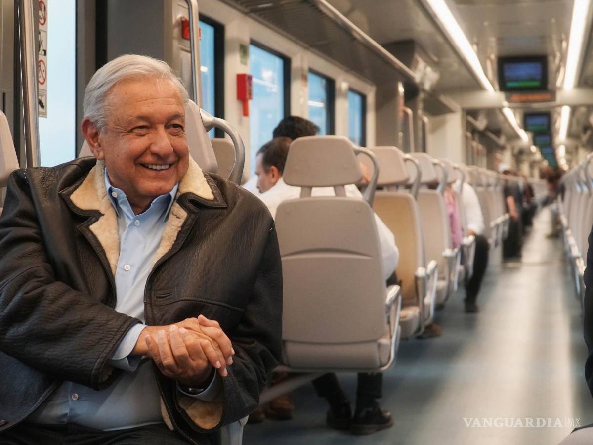 $!Este sábado, el presidente inauguró la estación Santa Fe del Tren Insurgente.