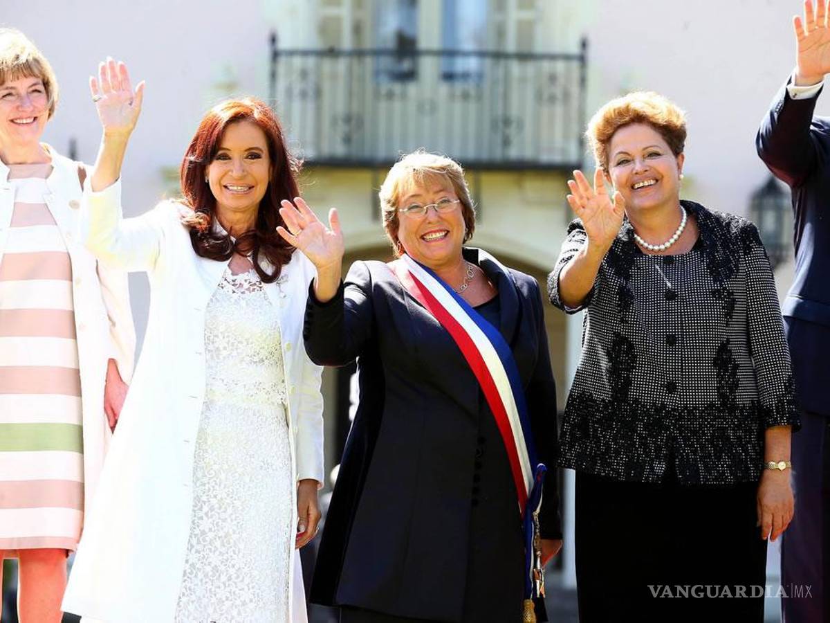 $!Cristina Kirchner, Michelle Bachelet y Dilma Rousseff son algunas de las mujeres que llegaron a la presidencia con el respaldo del voto de sus connacionales | Foto: Especial