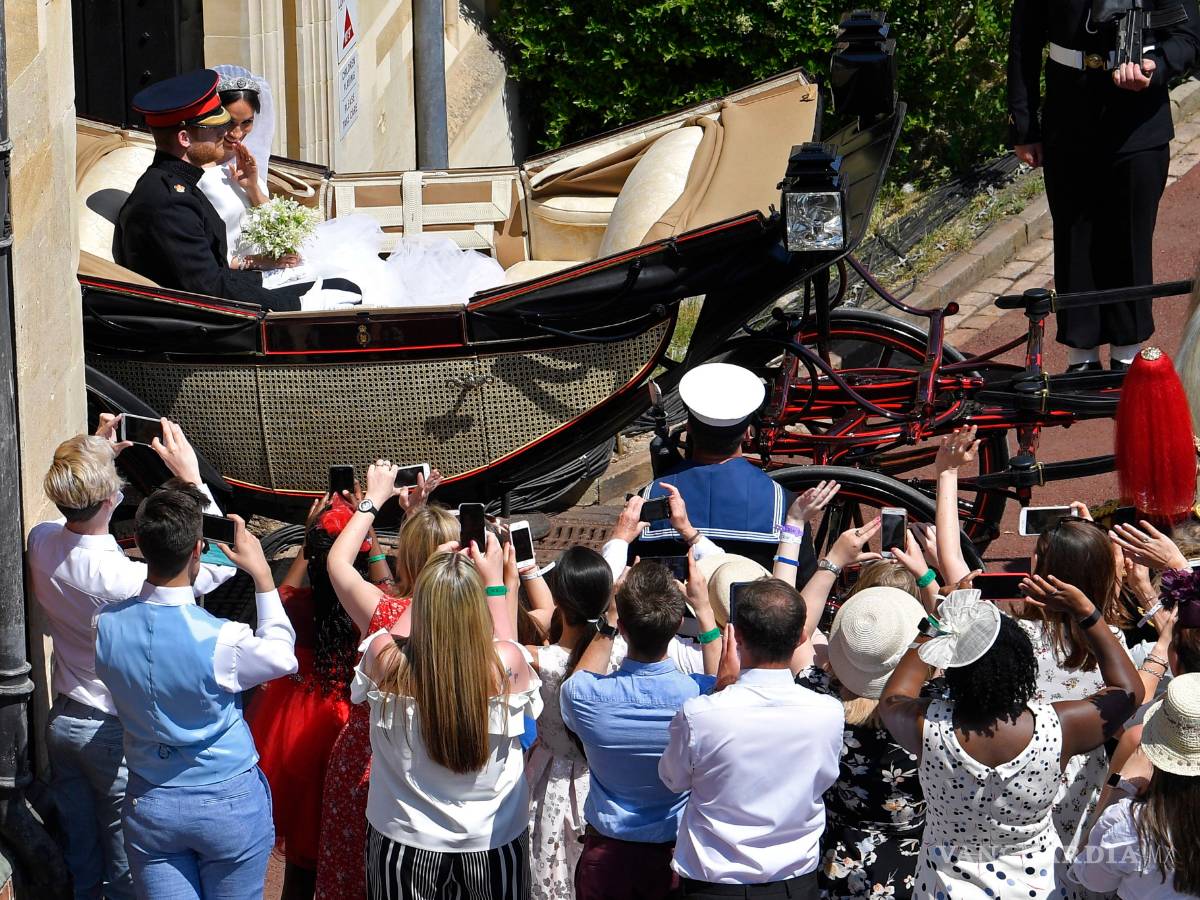 $!La boda real de Harry y Meghan en imágenes