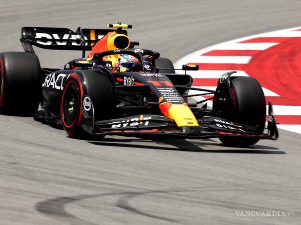 $!Verstappen deja en segundo a Checo Pérez en la FP1 del GP de España