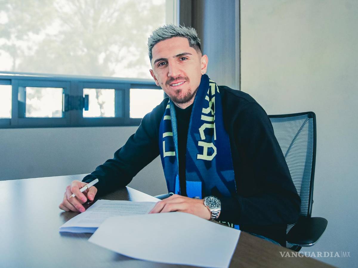 $!Diego Valdés firmó su contrato luego de superar los exámenes físicos.