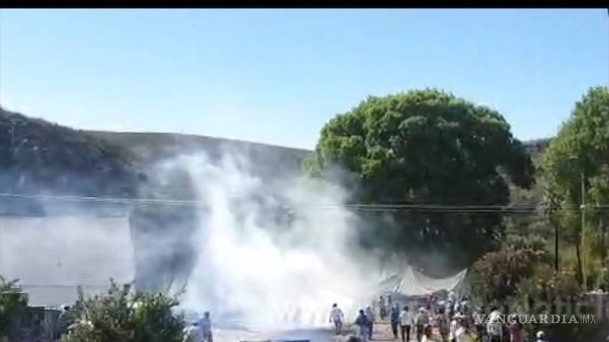 Tras enfrentamiento con Guardia Nacional, agricultores de Chihuahua toman el control de la presa La Boquilla