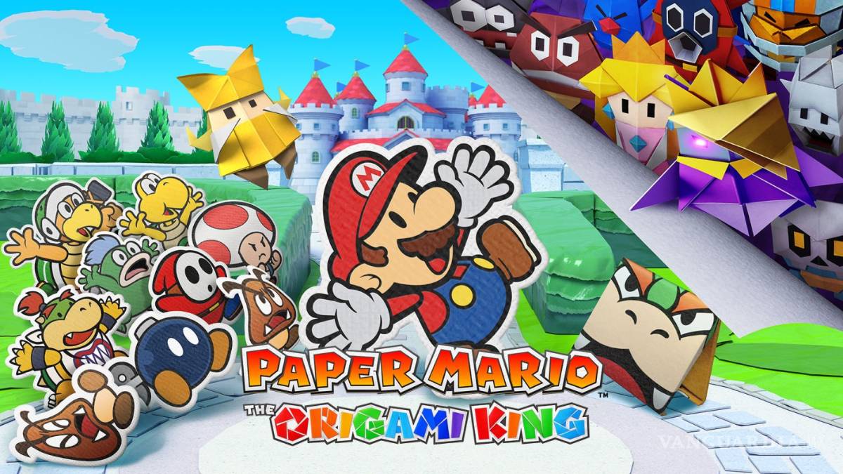 Anuncian "Paper Mario - The Origami King" para Nintendo Switch