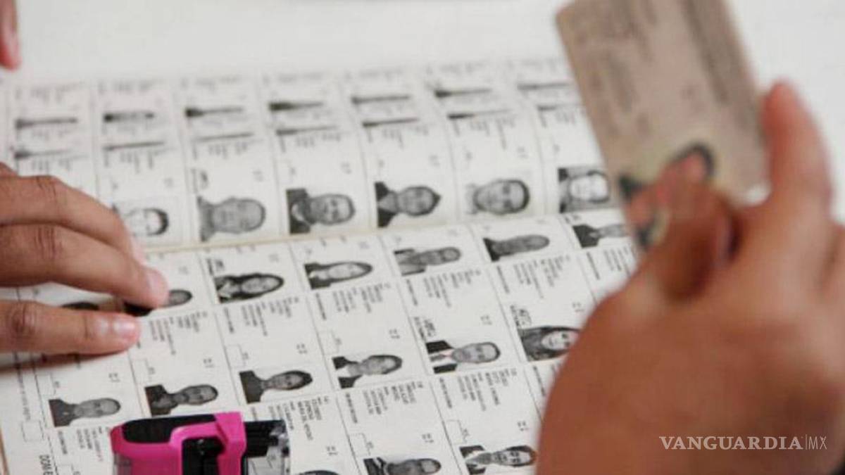 ‘Rasura’ INE a mil 180 coahuilenses de la lista nominal