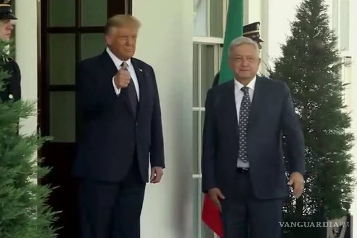 AMLO evita polémica por aparecer en promocional de Trump