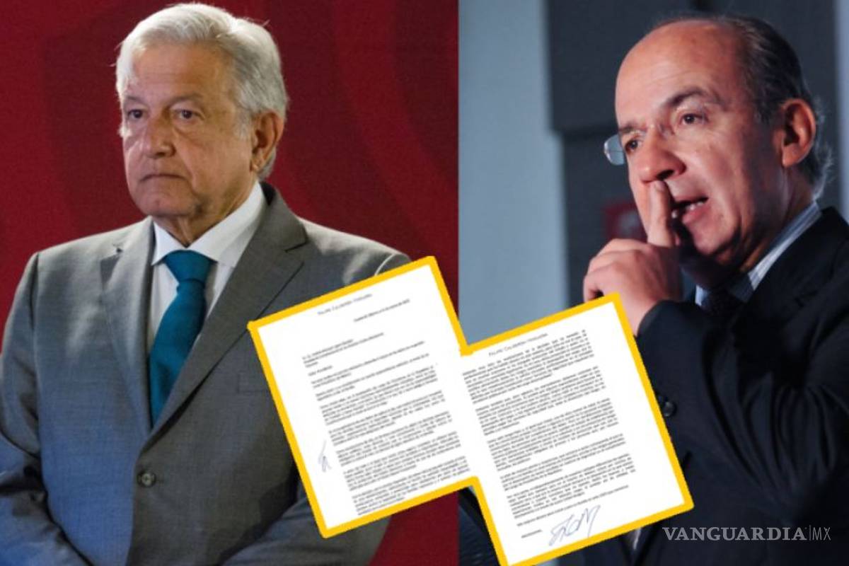 Pido seguridad, estoy a su disposición: AMLO revela carta de Felipe Calderón