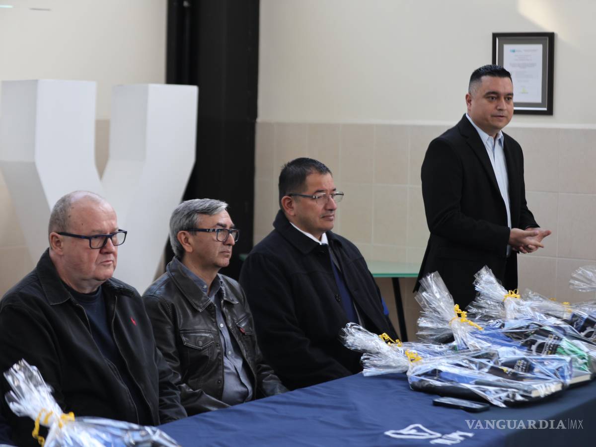 $!Emanuel Cerda Martínez destacó que el proyecto busca elevar el nivel técnico en las plantas de Saltillo y Ramos Arizpe.