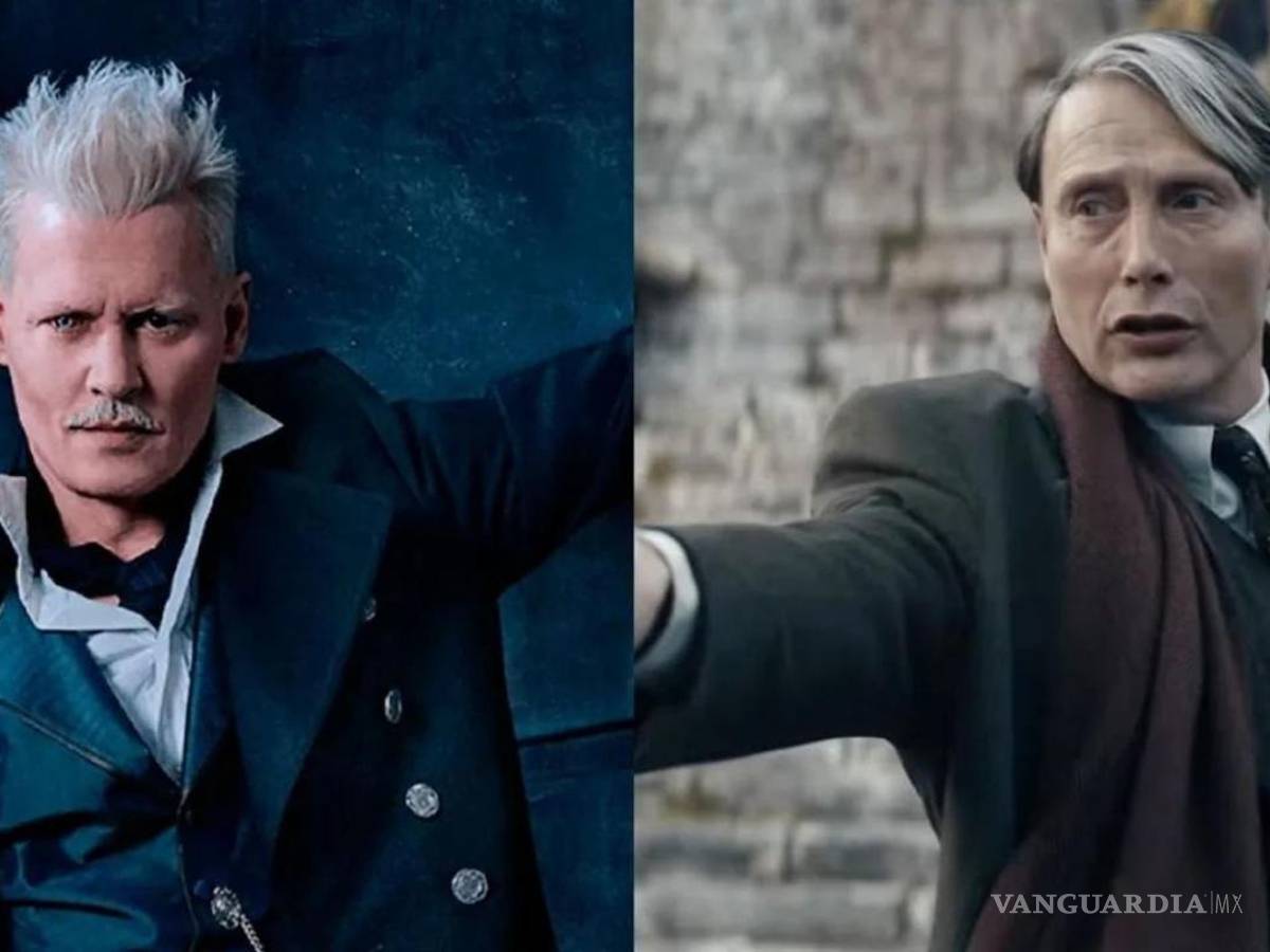 $!En la tercera entrega, Mads Mikkelsen sutituyó a Johnny Depp en el papel de Grindelwald.
