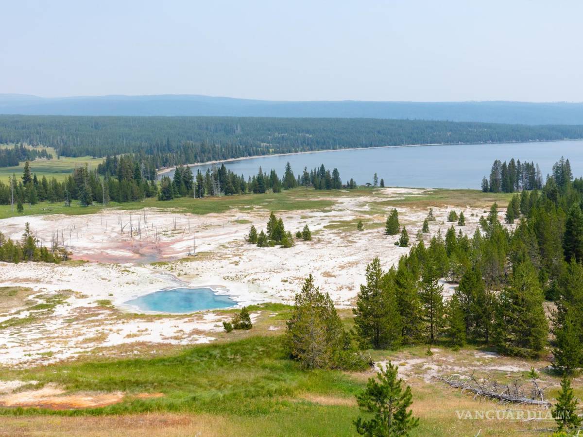 $!Yellowstone tiene casi 9.000 kilómetros cuadrados de lagos cristalinos. EFE/National Park Service