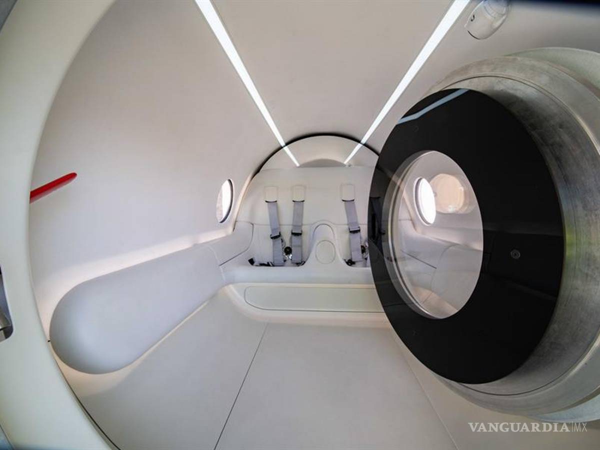 $!Mira el XP-2 nuevo vehículo espacial de Virgin Hyperloop (fotos)