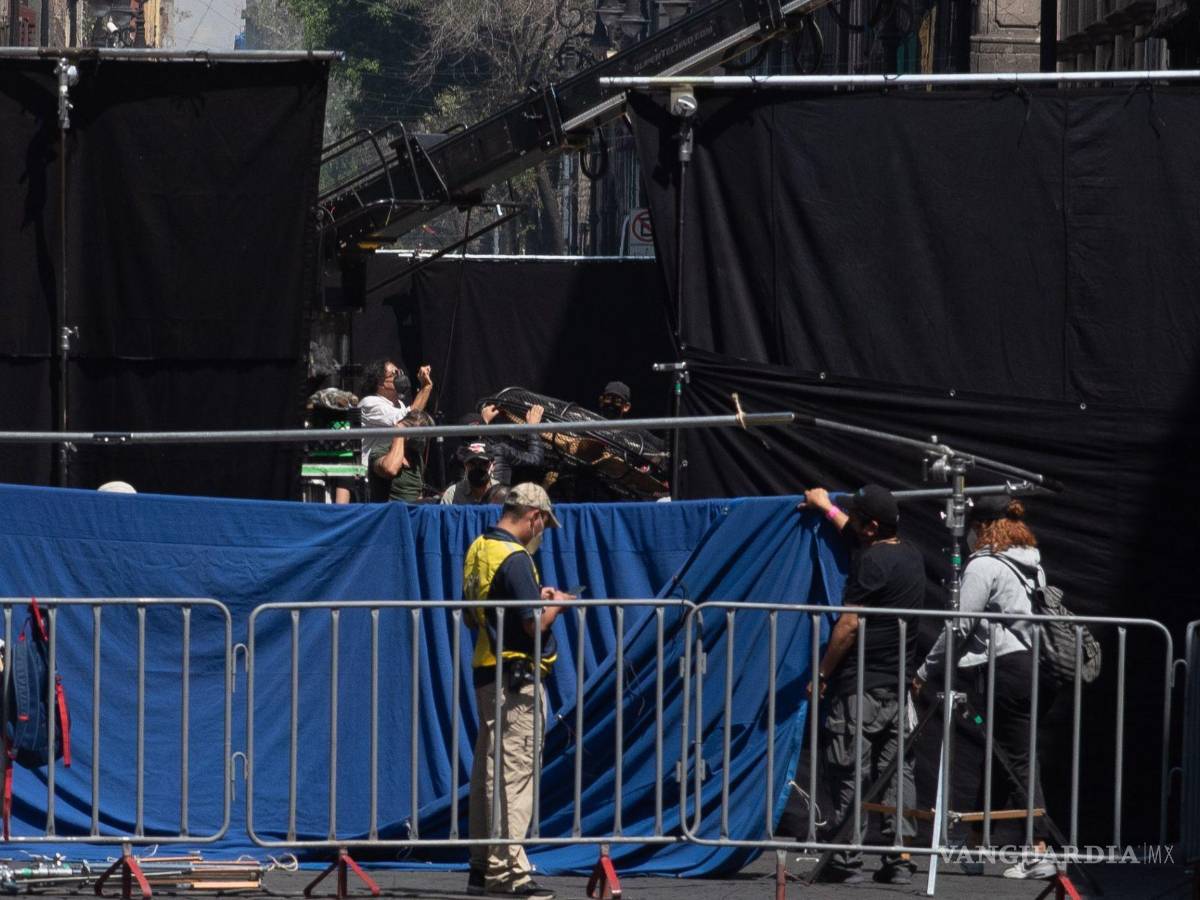 $!Tercer día de rodaje del nuevo filme del director Alejandro González Iñárritu. Cuartoscuro/Mario Jasso