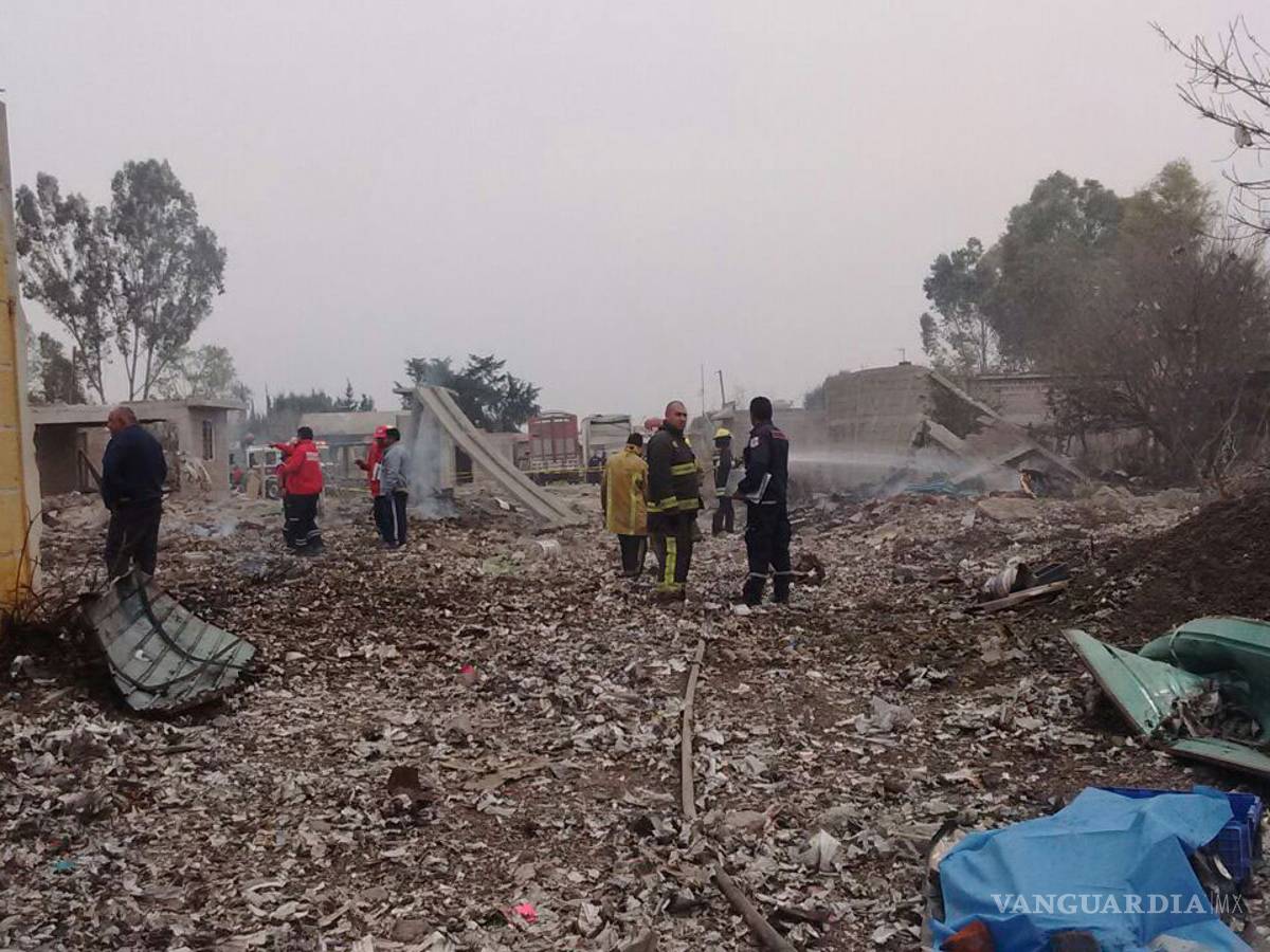 $!Las terribles imágenes que dejó la explosión en Tultepec
