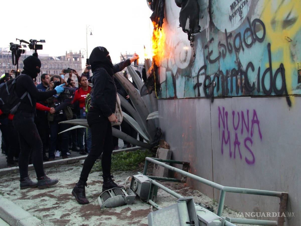 $!Feministas con ira, dolor y frustración mira estas imágenes