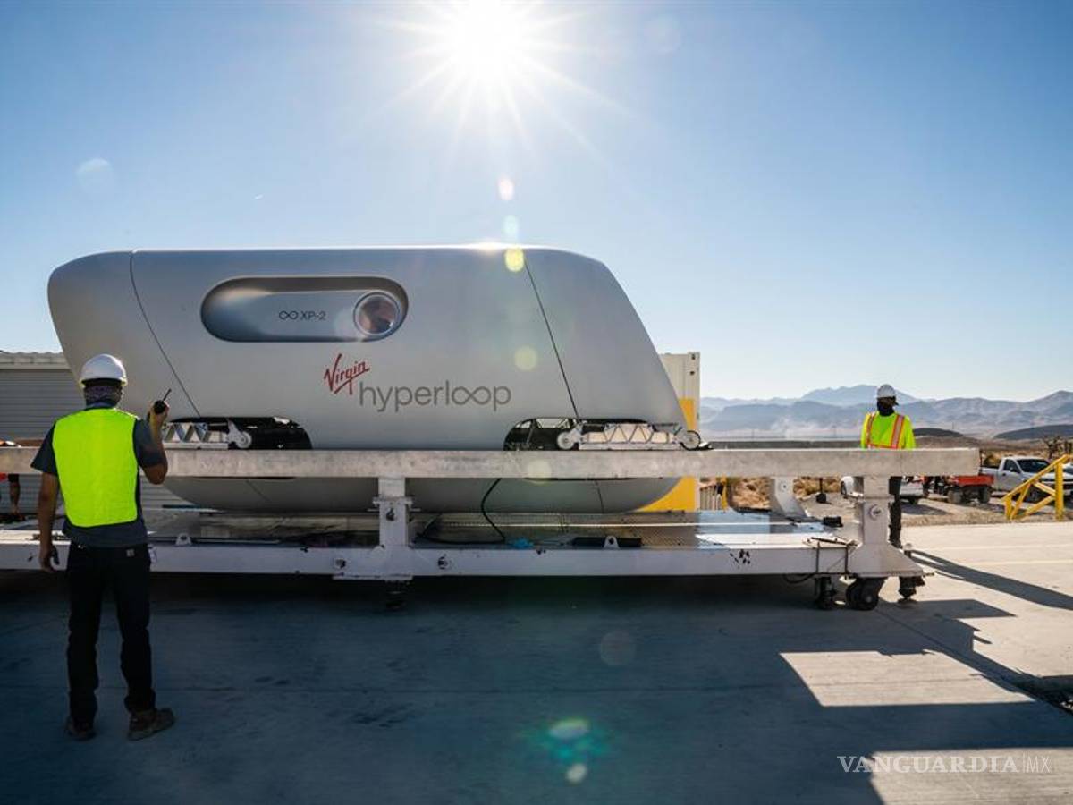 $!Mira el XP-2 nuevo vehículo espacial de Virgin Hyperloop (fotos)