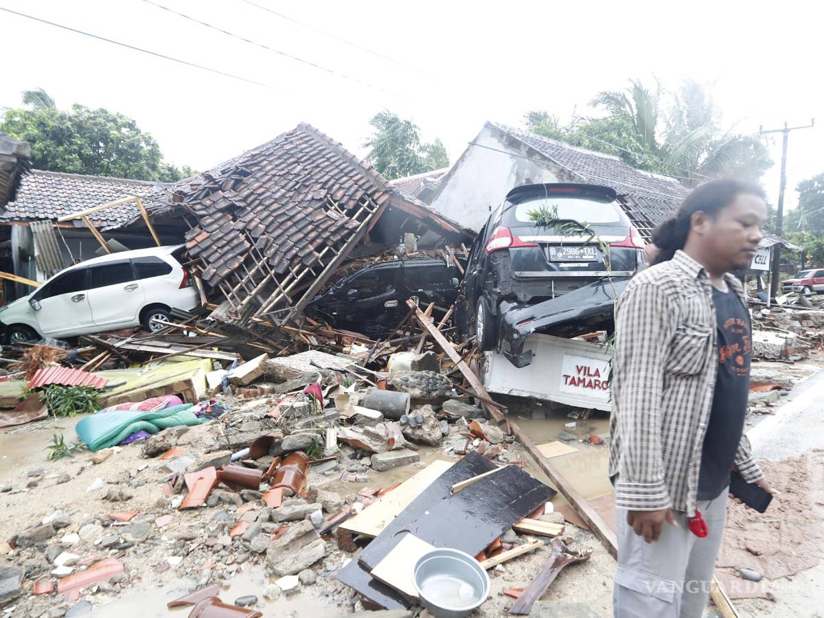 $!Tsunami en Indonesia: Asciende a 222 la cifra de muertos y 843 heridos