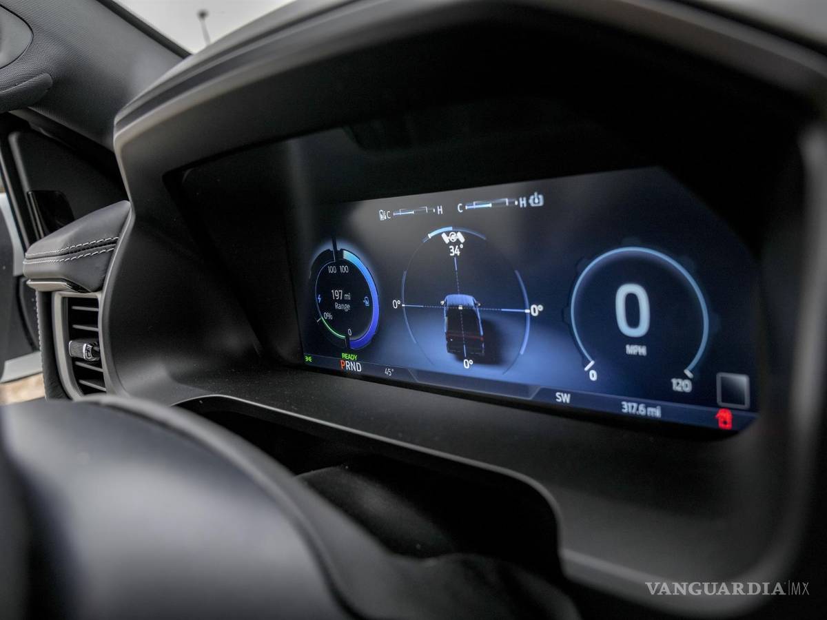 $!El asiento del volante de una camioneta Ford F-150 Lightning.