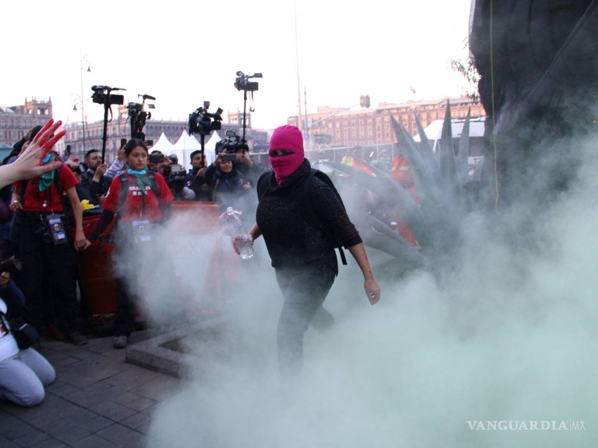 $!Feministas con ira, dolor y frustración mira estas imágenes