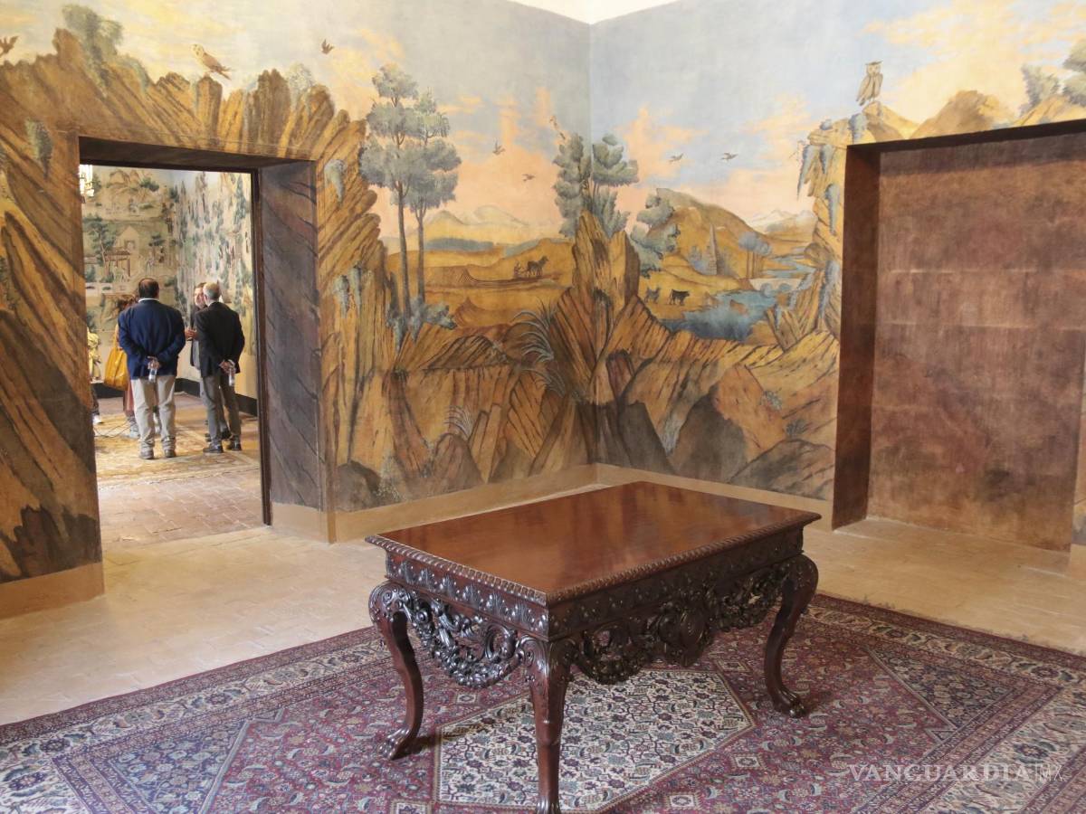 $!El interior del palacio está ricamente decorado.