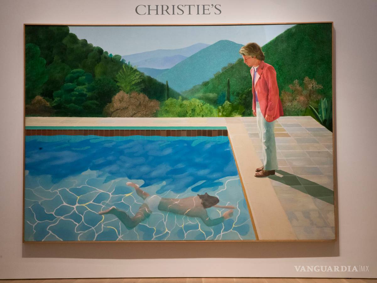 $!Pintura de David Hockney imponer un romper récord en una subasta
