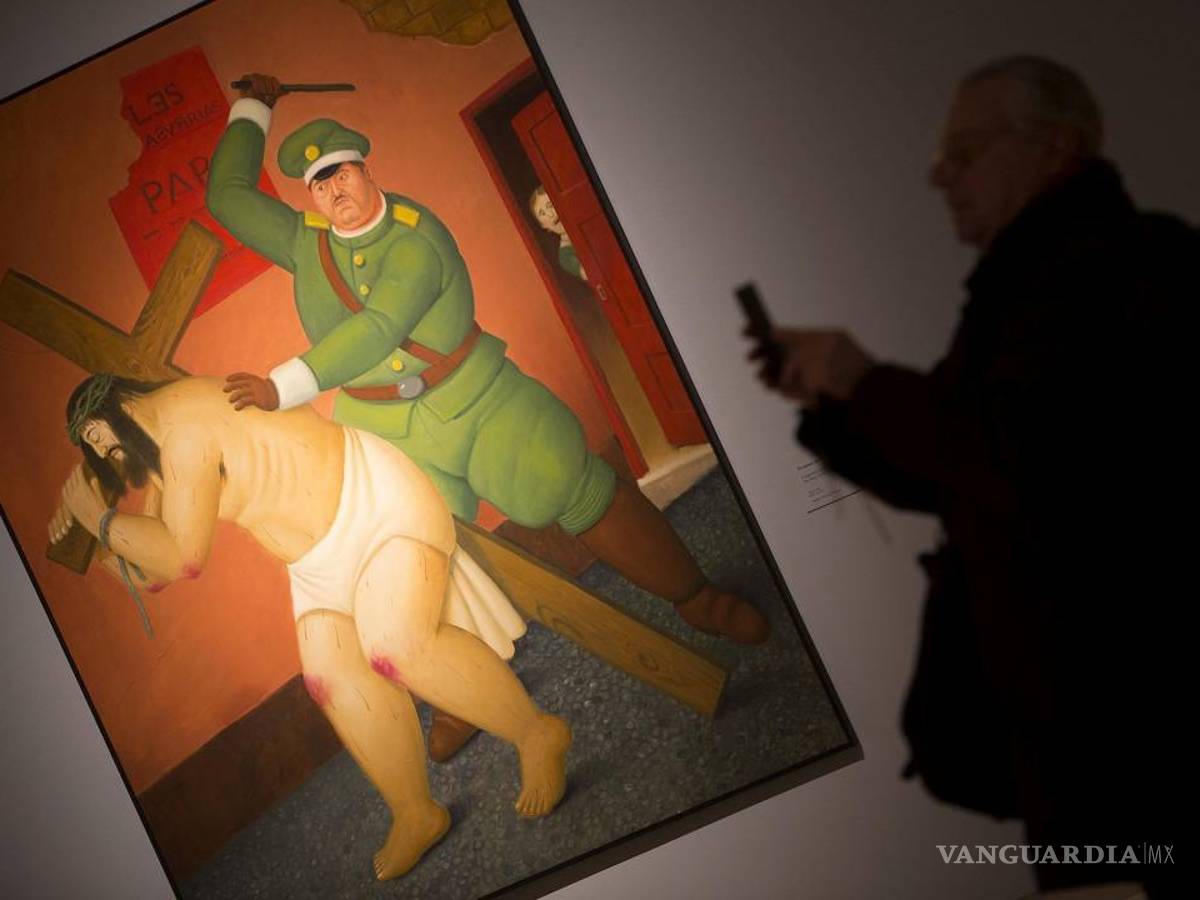 $!Fernando Botero lleva a Roma su visión del Viacrucis de Cristo