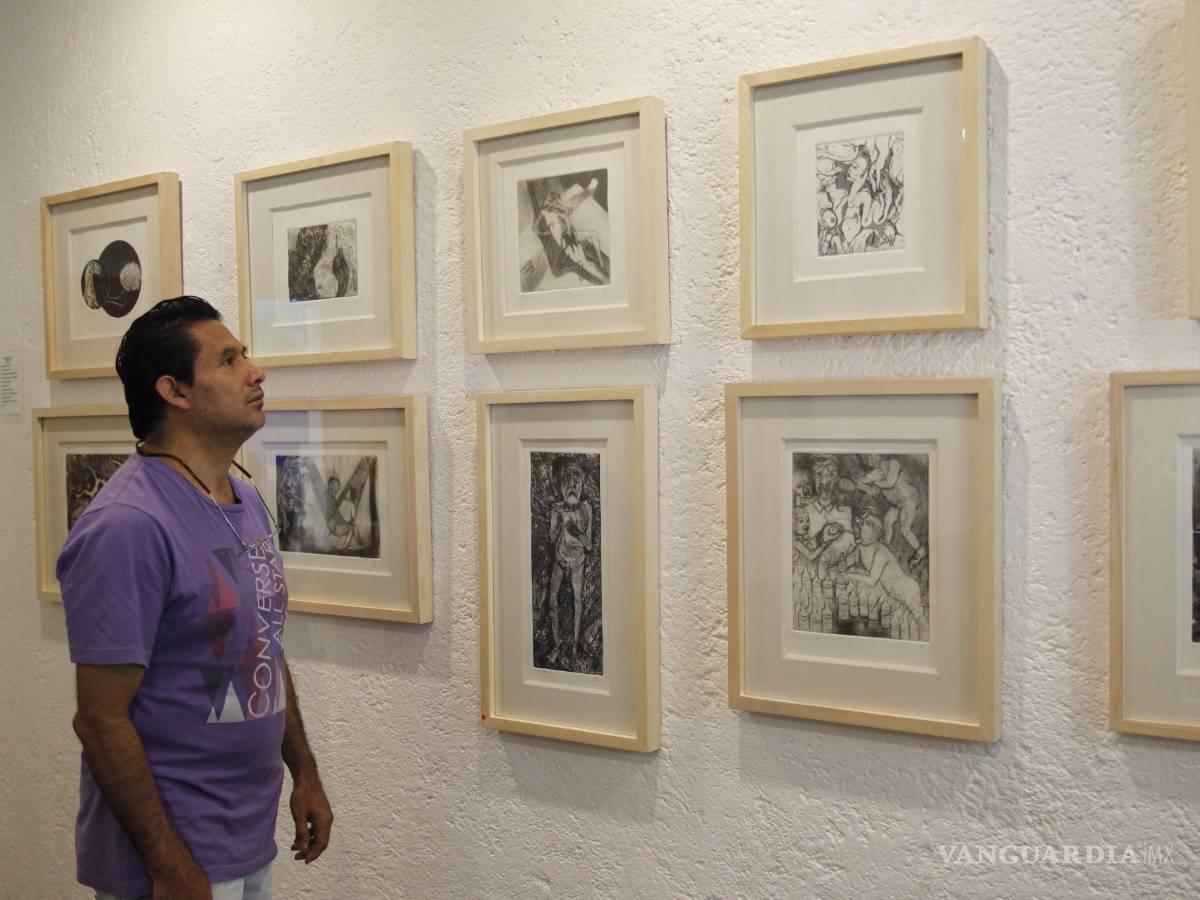 $!Francisco Toledo reflejan su particular visión de los sismos de 2017