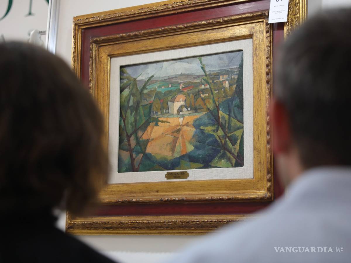 $!Obra de Diego Rivera titulada “Paysage de Fontenay” encabeza la Subasta de Arte Latinoamericano