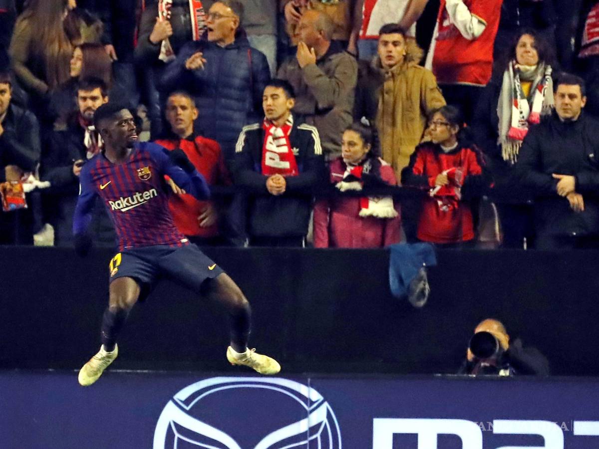 $!Suárez salva a un Barcelona a punto de hacer el ridículo