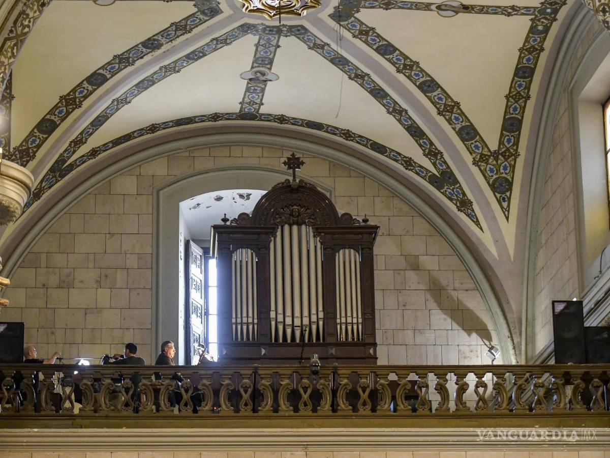 $!Inician 2025 con un concierto de órgano y canto en la Catedral de Saltillo