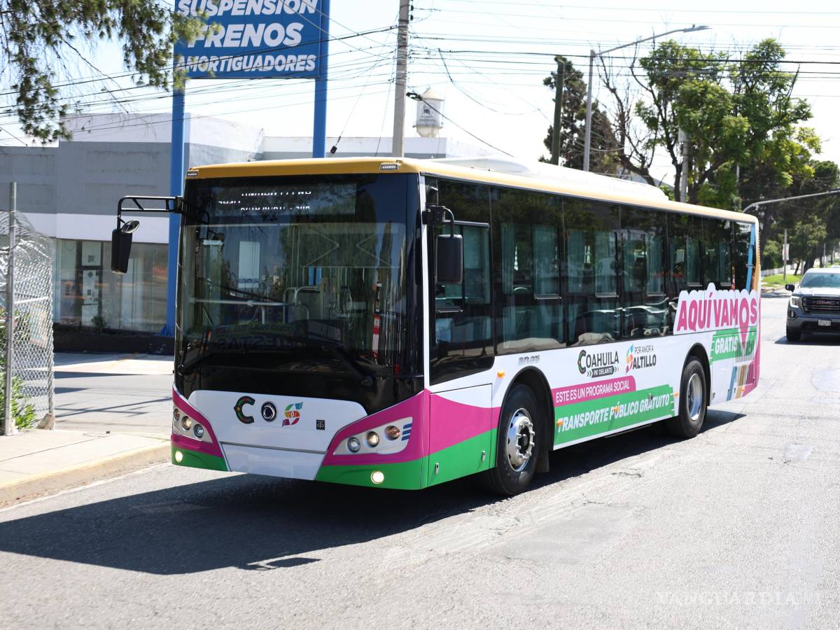 $!Las unidades realizaron con éxito los recorridos de prueba este viernes.