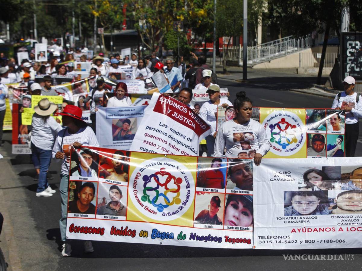 $!Marchan madres en la CDMX por sus desaparecidos; condenan omisiones de la autoridad