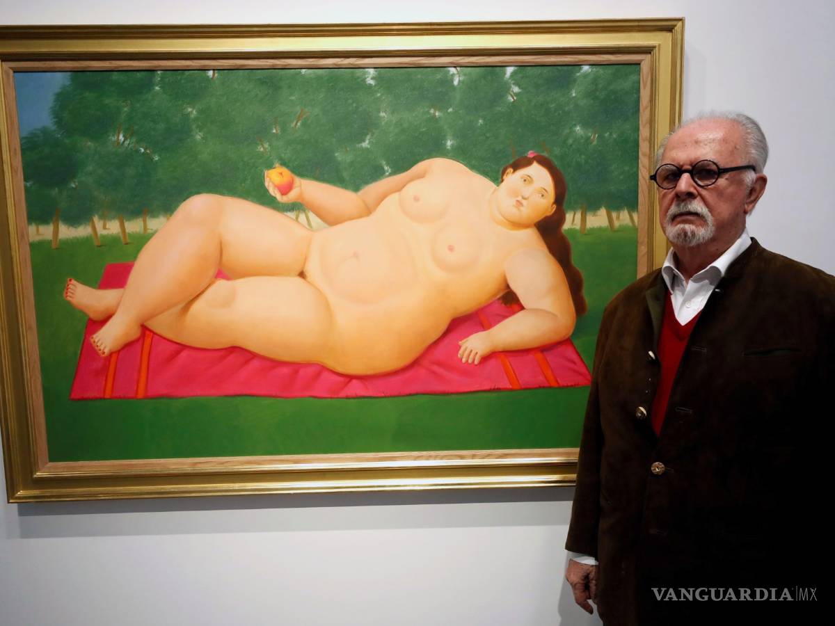 $!“Todo arte que produzca placer se considera sospechoso”, asegura Botero