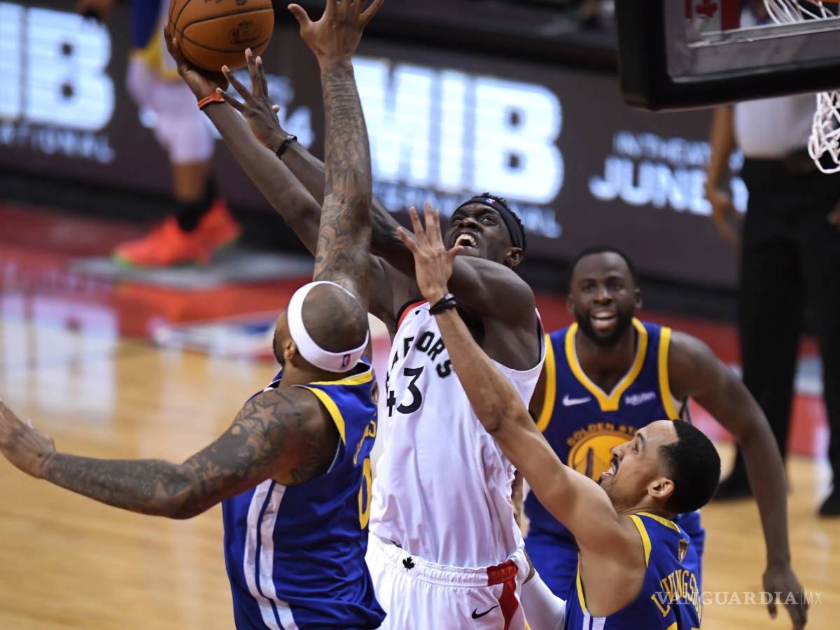 $!¡Sorpresa! Raptors conquista en el primero de las Finales ante Warriors