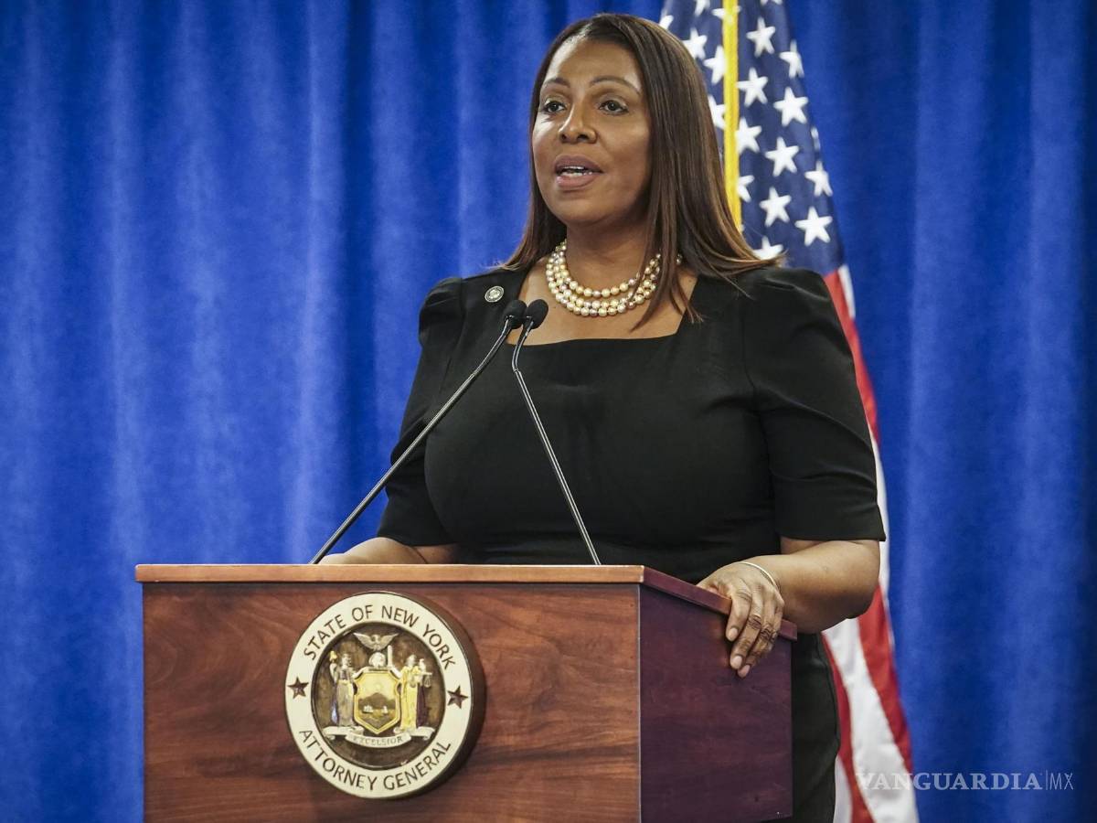 $!La secretaria estatal de Justicia de Nueva York, Letitia James, en Nueva York, el 16 de febrero de 2024.