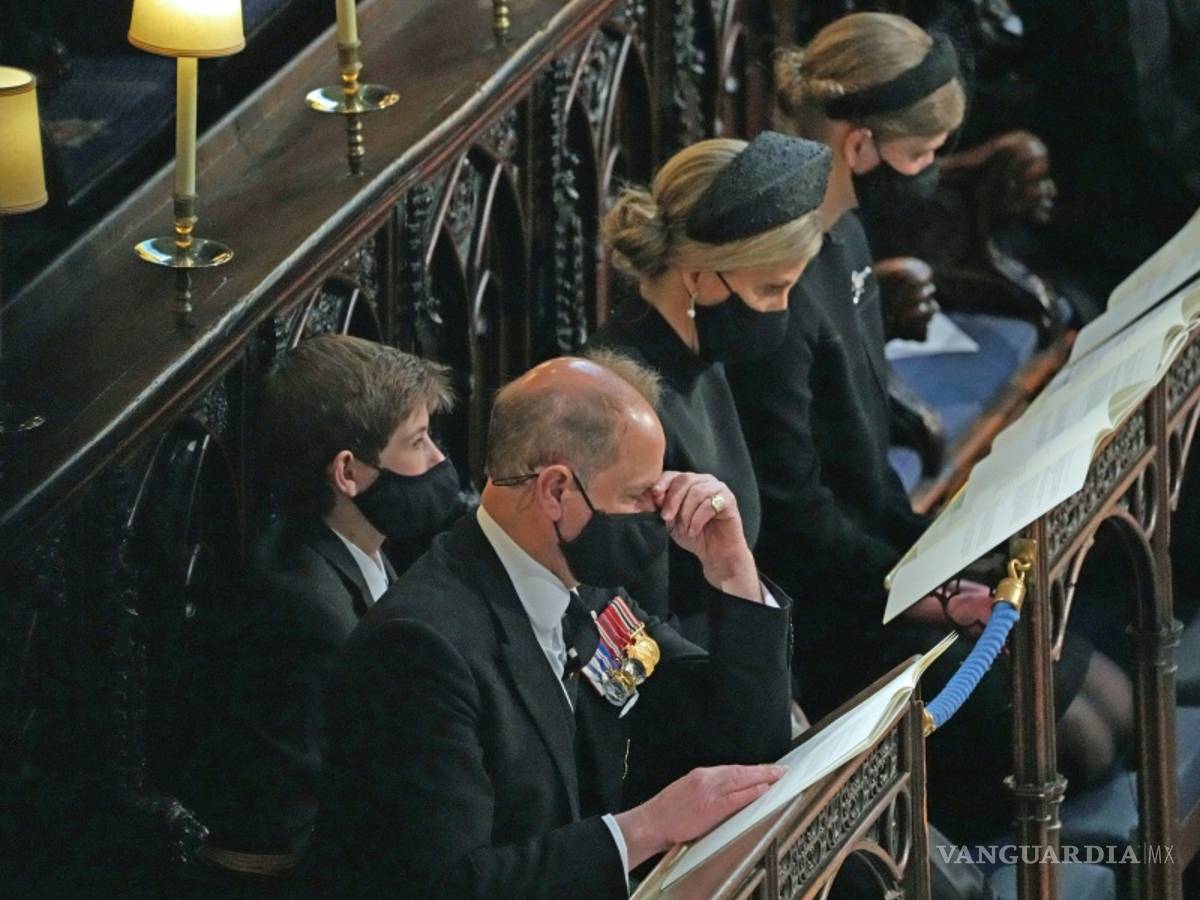 $!Así se despide la familia real británica del príncipe Felipe, esposo de la reina Isabel II