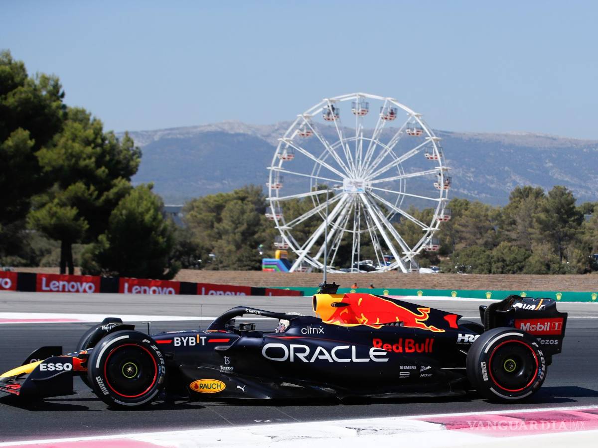 $!Max Verstappen (Red Bull) en el Circuito Paul Ricard.