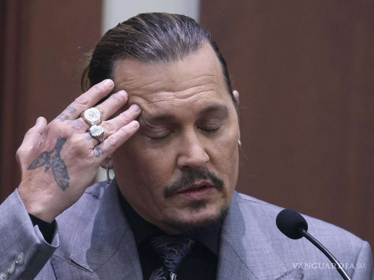$!Durante la sesión de este miércoles se reprodujeron grabaciones de conversaciones entre Johnny Depp y Amber Heard.