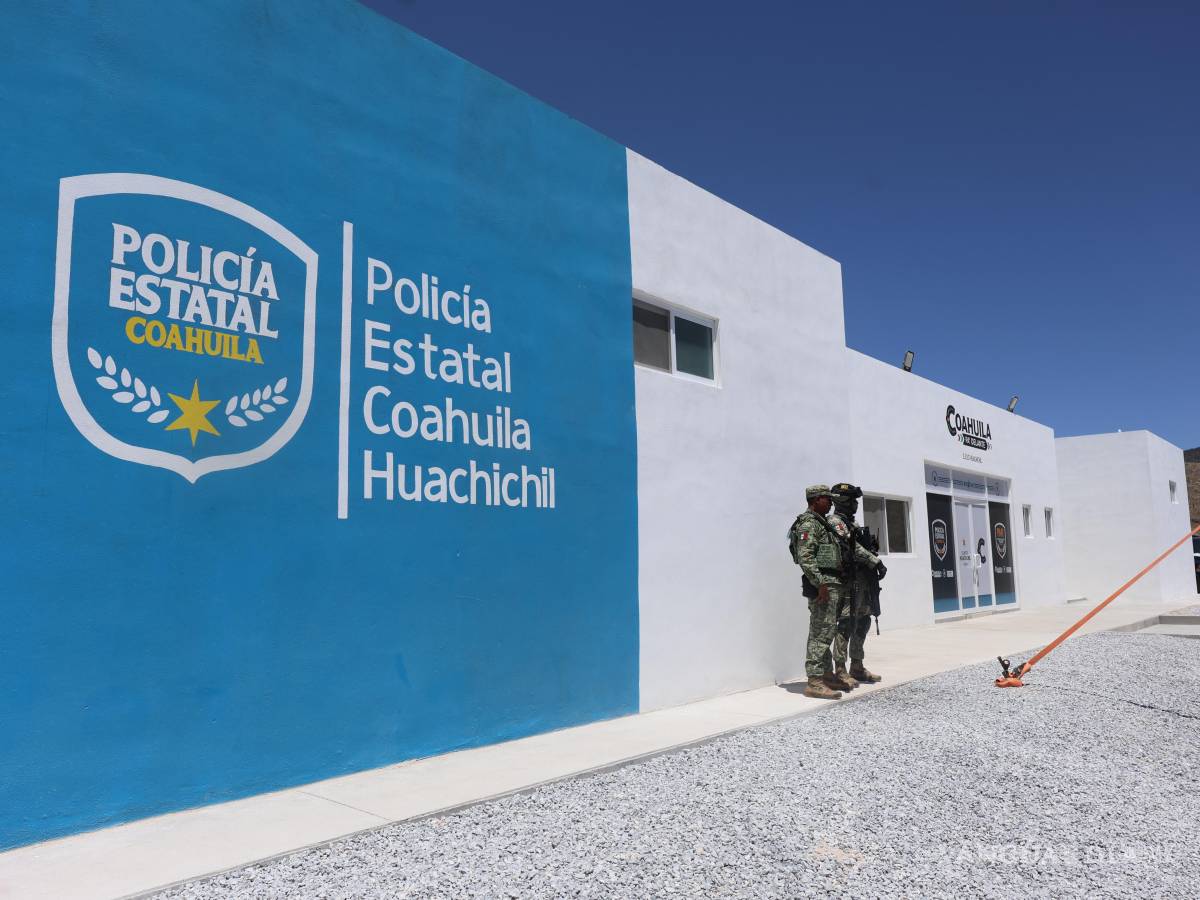 $!El nuevo cuartel en El Huachichil tuvo una inversión de 16.5 millones de pesos y cuenta con instalaciones modernas para alojar a 62 elementos de la Policía Estatal.