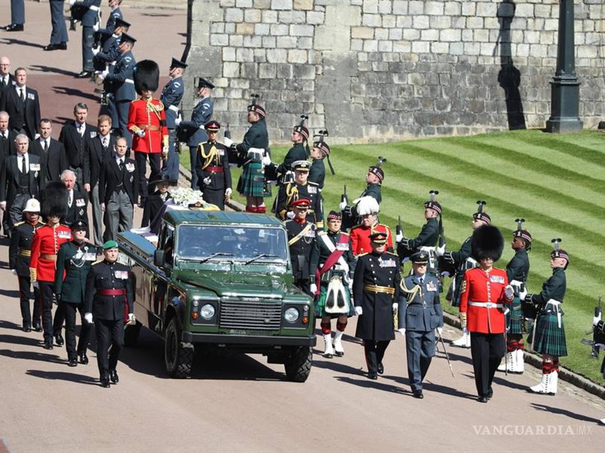 $!Así se despide la familia real británica del príncipe Felipe, esposo de la reina Isabel II