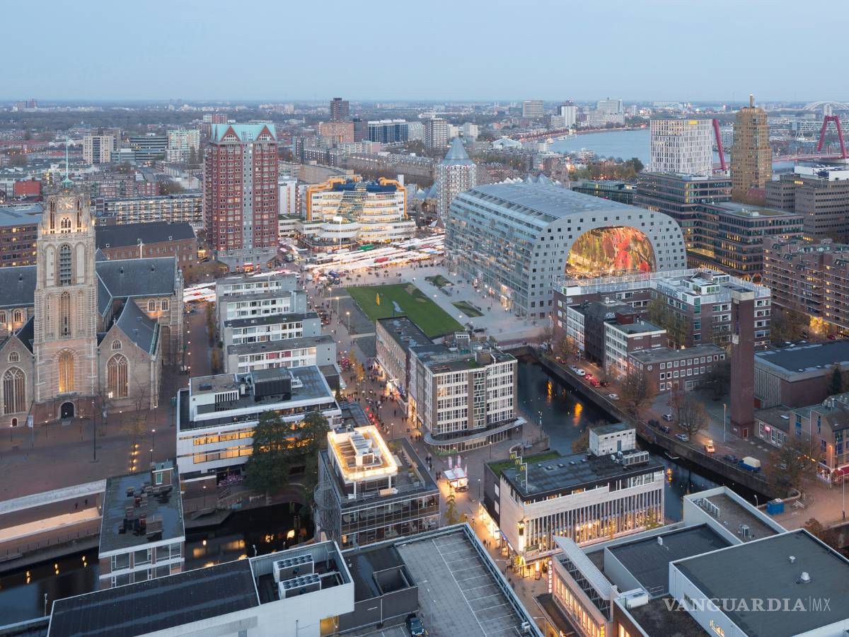$!Market Hall de Rotterdam, el mejor centro comercial del siglo